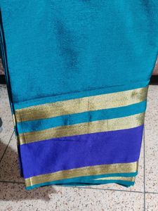 New Festive Cotton Silk Sari From Bengal