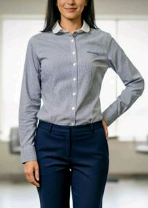 Woodland Women's Contrast Collor Shirt