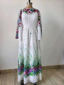 Printed Chiffon Dress (Fixed Price)