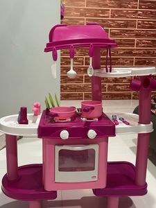 Pink Beautiful Kitchen Set For Girls