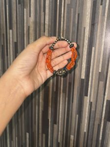 Pretty Natural Carnelian Necklace Set