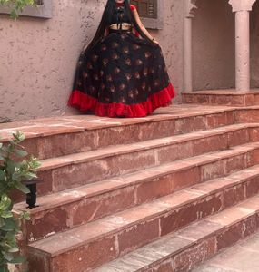 Katrina Expire Lehenga Printed Organza