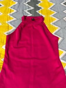 Pink Halter Top