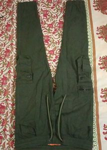 Green Cargo Joggers