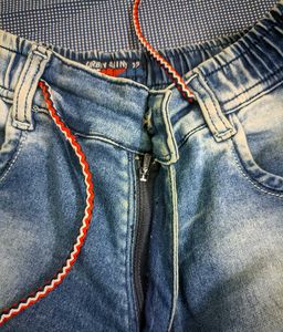 Casual Boys&#39; 3/4 Length Denim Trousers