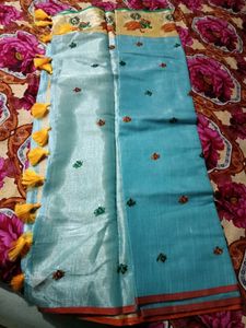 WITHOUT WEAR EMBROIDERY SAREE