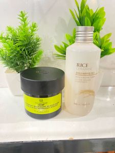 The Bodyshop Overnight Mask+toner