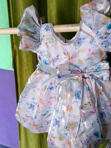 Floral Print Girls&#39; Dress