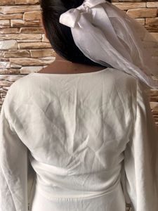 Off White Pretty Gown