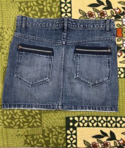 Denim Skirt &amp; Floral Top Set