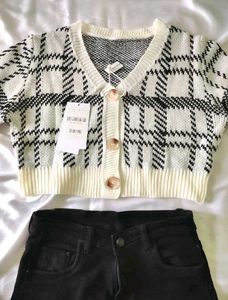 SAVANA Crop Cardigan 🤍