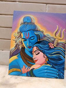 Shiv Parvati Painting