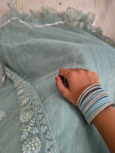 Sea Green Lehenga Choli