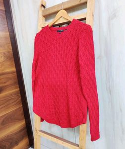 Rust Colour Pullover Size-36