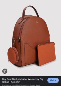 Stylish Rust Backpack