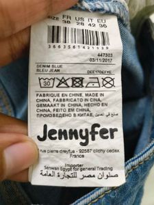 Jennyfer Blue Denim Slim Fit Jeans