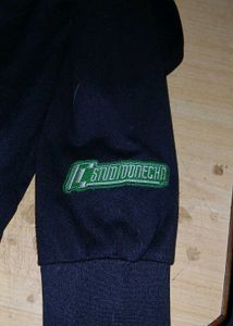 Black Pacthed Racer Jacket