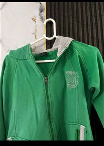 Green Sweatshirt Women Sporty