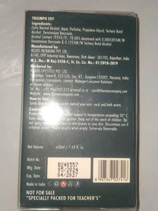 THE MAN COMPANY PERFUME TRIUMPH Newa Year Offer