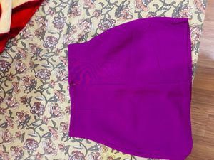 Chic Purple Skirt