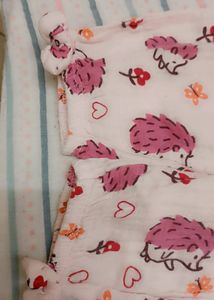 Cute Hedgehog Pajama Set