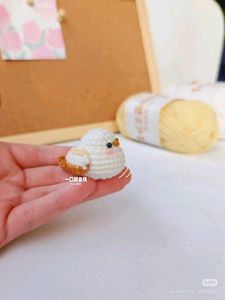 Crochet Bird Keychain