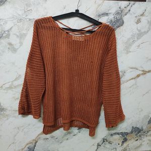 ladies branded crochet  top new