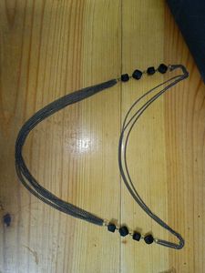 Layered Chain Necklace With Earrings