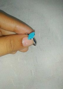 Blue Stone Ring | Minimal And Aesthetic