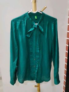 Green Formal Shirt