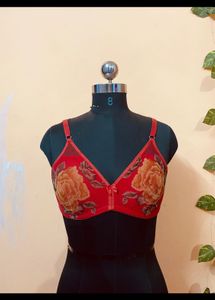Net Flowral Bra