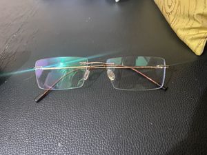 Stylish clear spectacle