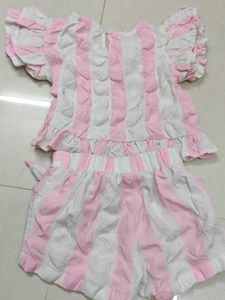 Cute Little Baby Girl Top And Pant.