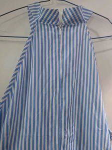 Halter Blue Dress
