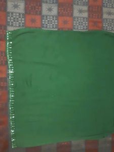 Green Embellished Kurta
