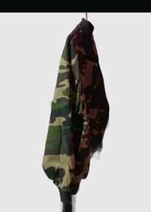 US Army logo Camo Crop  Bomber  Jacket