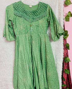 Green Frock 👗