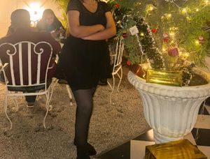 Elegant Black Lace Mini Dress