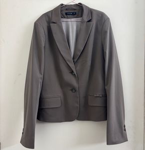 COMMA’ SLIQUE BOW-DETAILED BLAZER