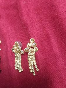 Sparkly &amp; Pearl Earring Set Combo
