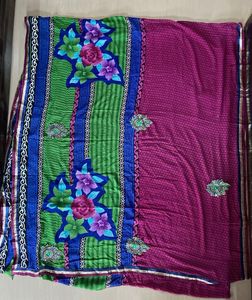 Floral Print Saree