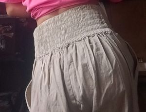 Fashionable High Waist Laced Up Pant💛