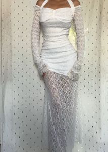 Off White Dress
