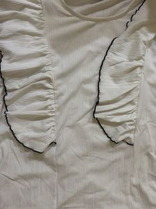 Ruffle Sleeve Top