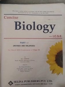 Concise Biology Class 9