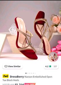 Dress Berry Brand 60% Off