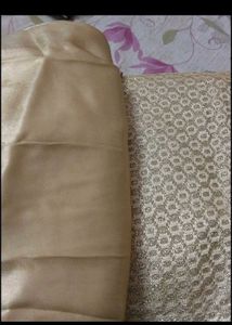 Golden Patiyala Suit without Dupatta