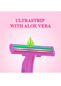 Pack Of 5 Vi-john Feather Touch Razor