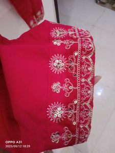New Beautiful Partywear Chinon Suit