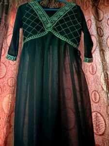 Transparent😍black Kurta